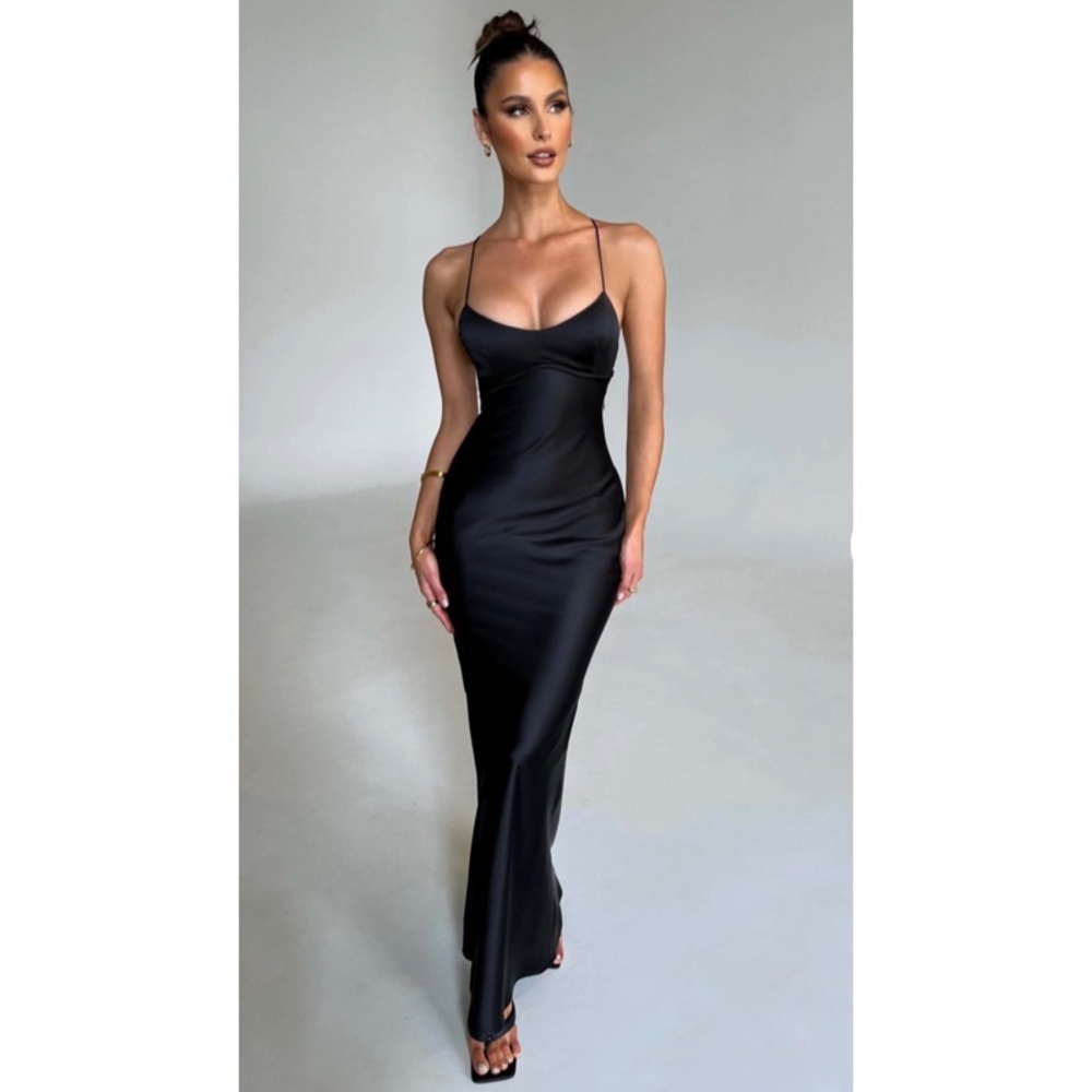 BabyBoo Black Maxi Dress